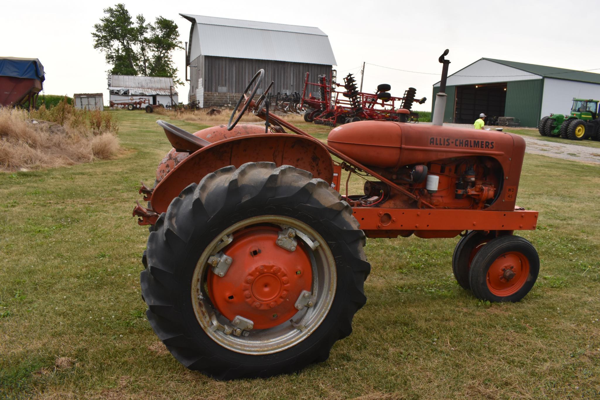 1954 Allis Chalmers WD 45 tractor