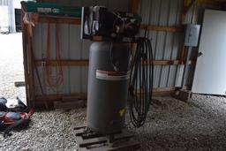 Sanborn 60-gallon upright shop compressor w/ 5HP motor