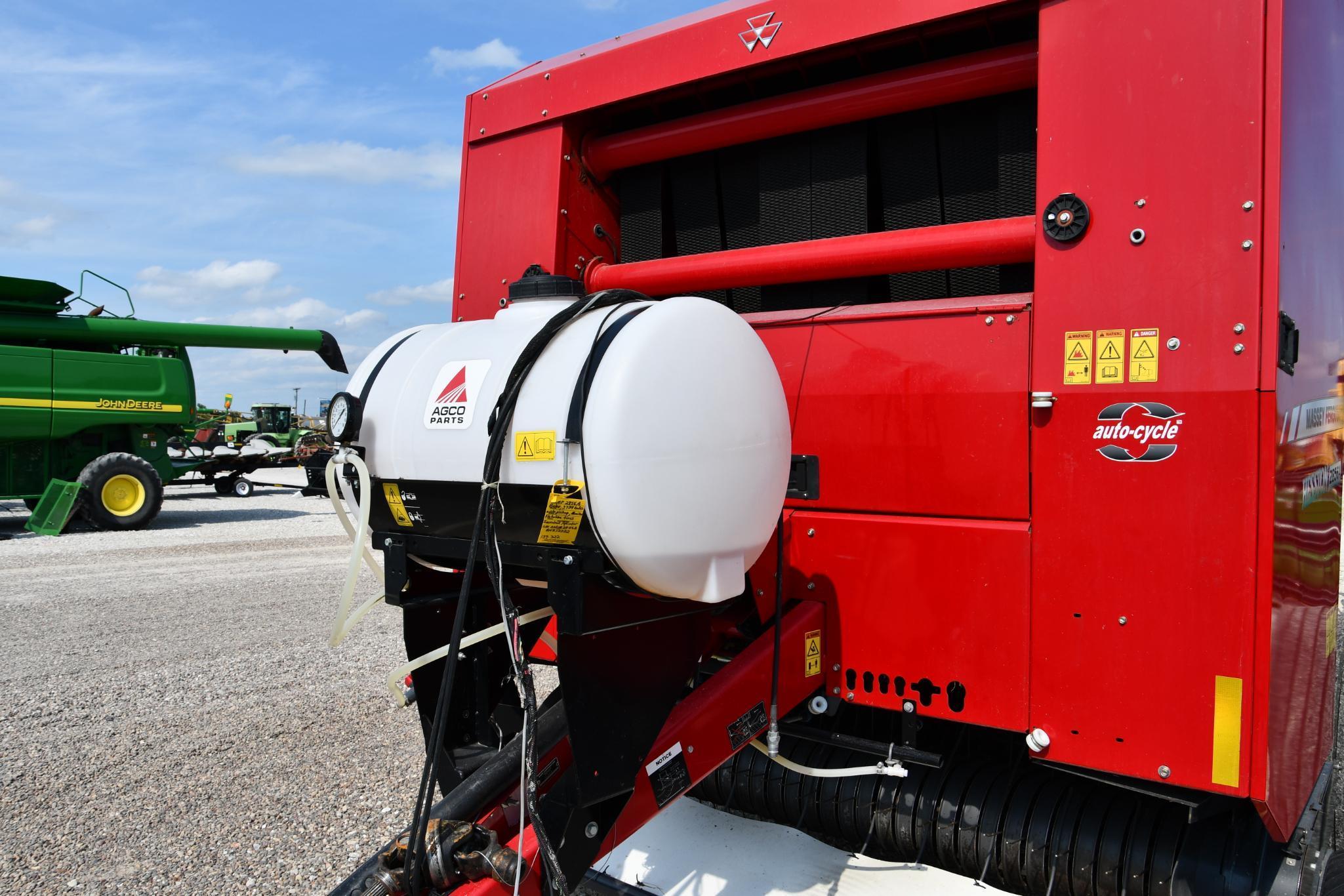 ...Massey Ferguson 2856A round baler