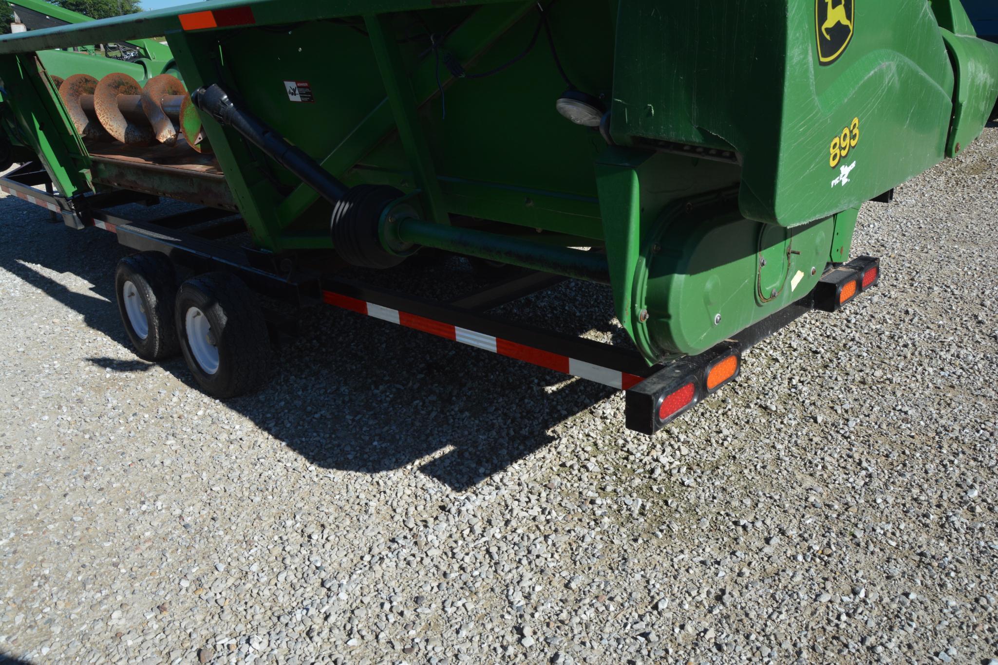 20' tandem axle head cart