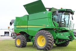 2016 JD S670 4wd combine