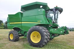 2014 JD S670 4wd combine