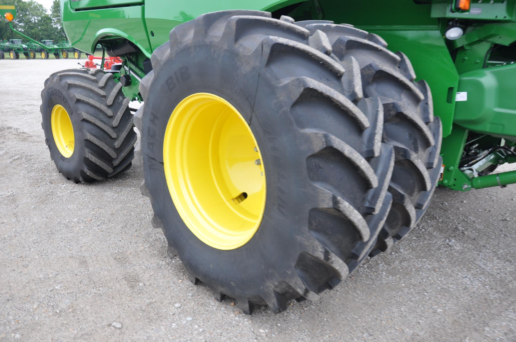 2018 JD S790 4wd combine