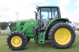 2017 JD 6145M MFWD tractor