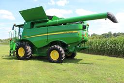 2015 JD S660 2wd combine