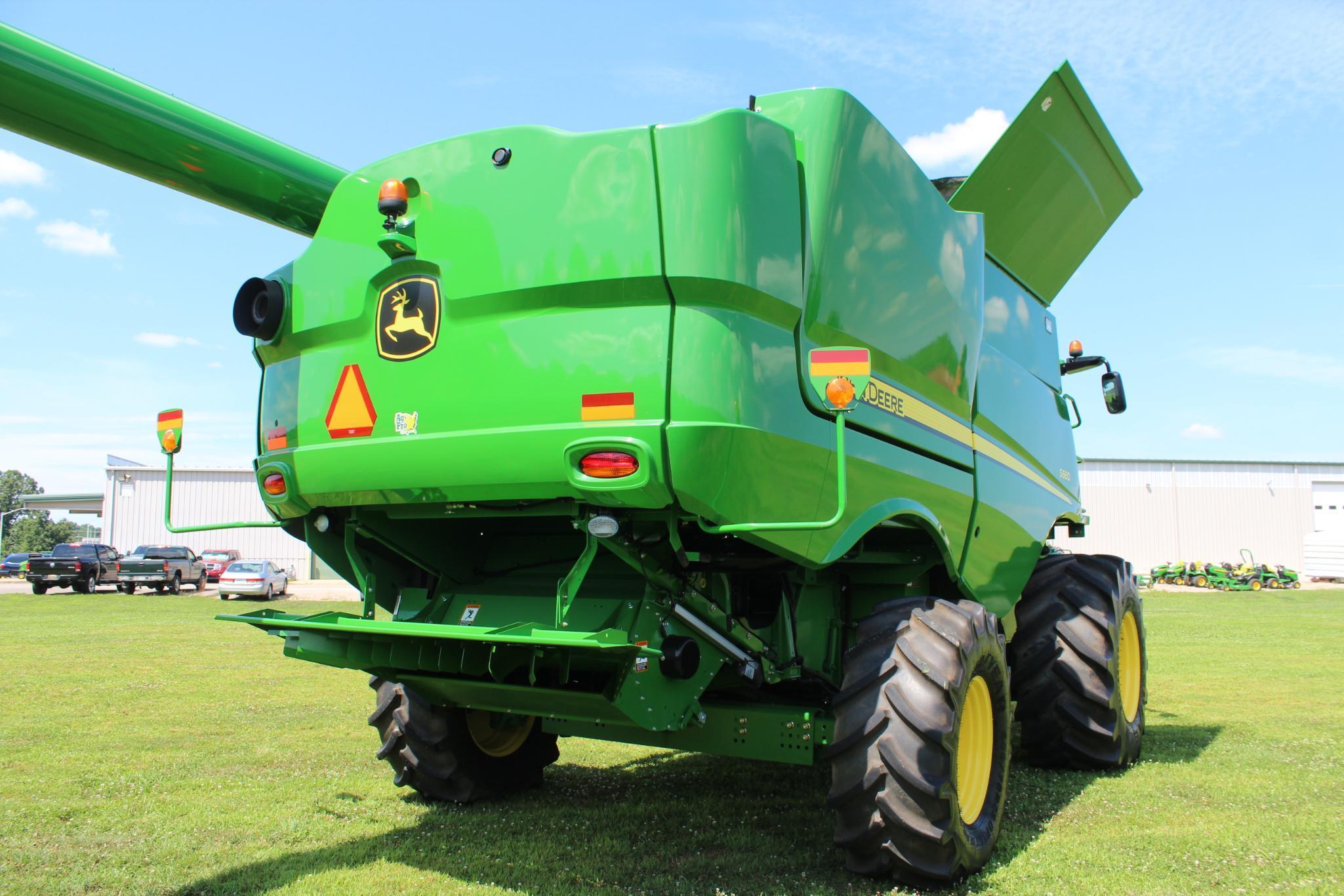 2015 JD S660 2wd combine