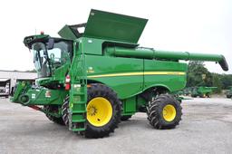 2018 JD S780 4wd combine