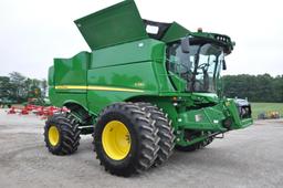 2018 JD S780 4wd combine