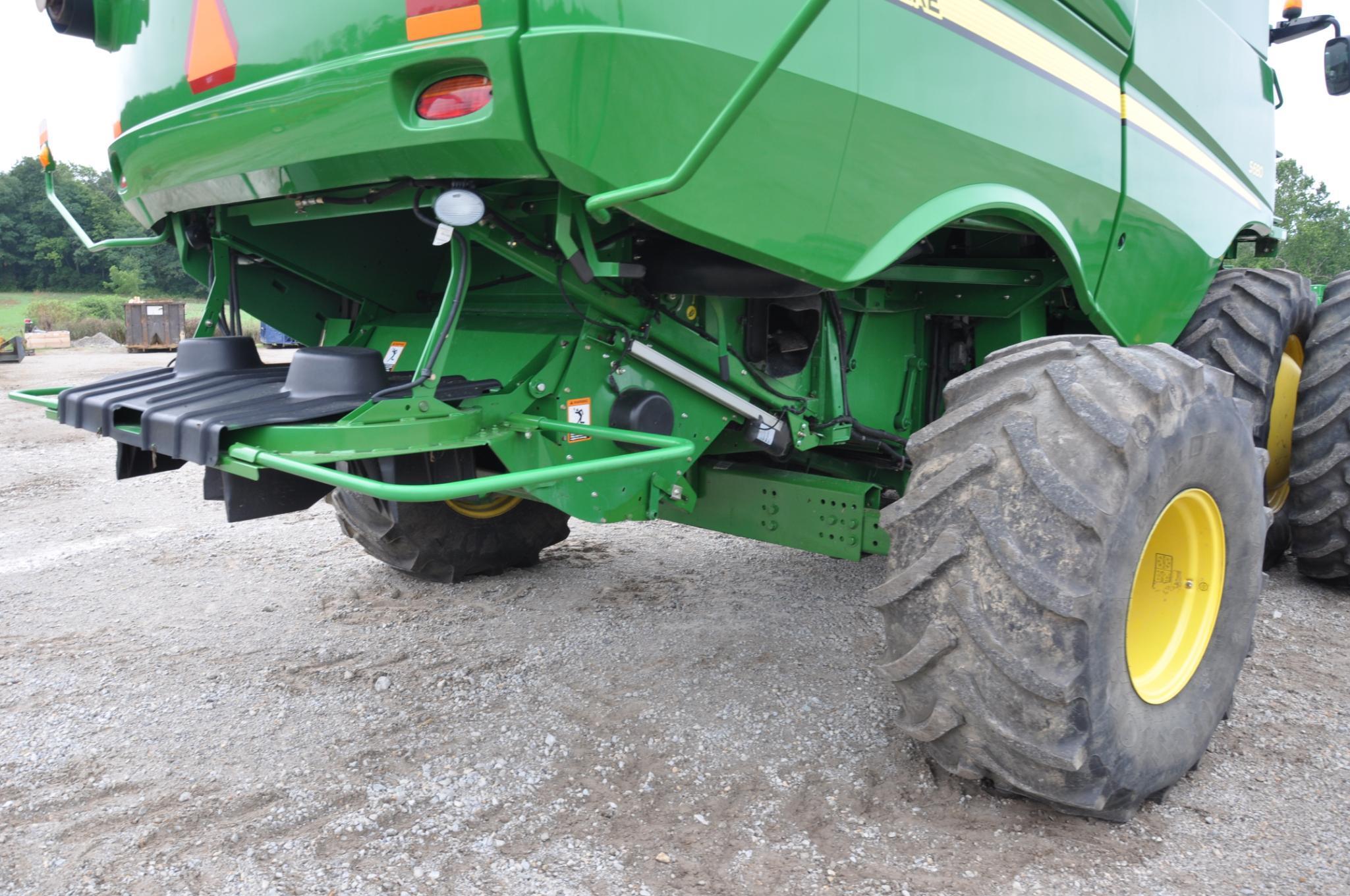 2014 JD S680 4wd combine