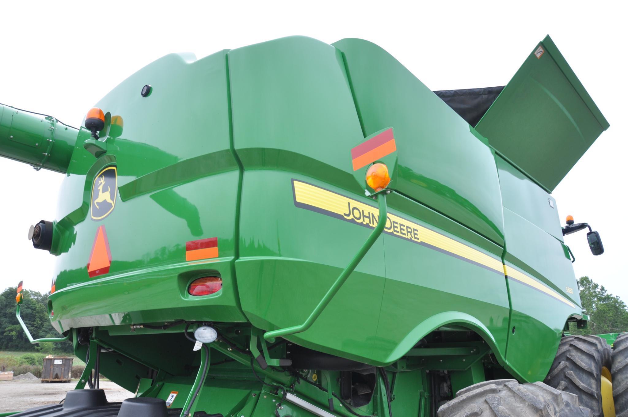 2014 JD S680 4wd combine