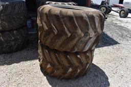 (2) 48x25.00-20 tires