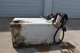 108 gal. fuel transfer tank, Fill-Rite 15 GPM pump