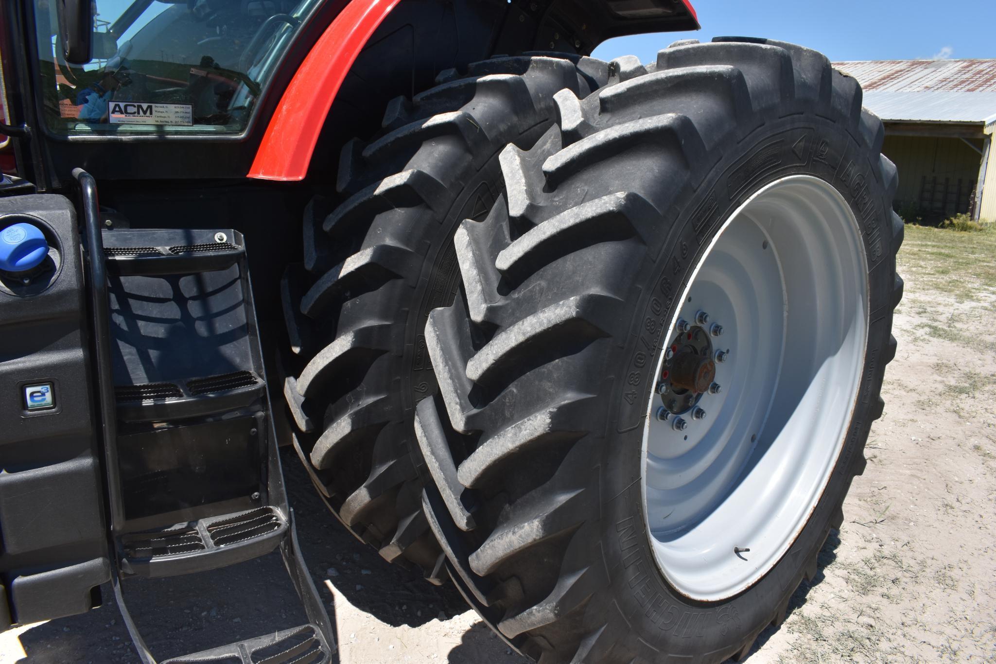 2012 Massey Ferguson 8660 MFWD tractor