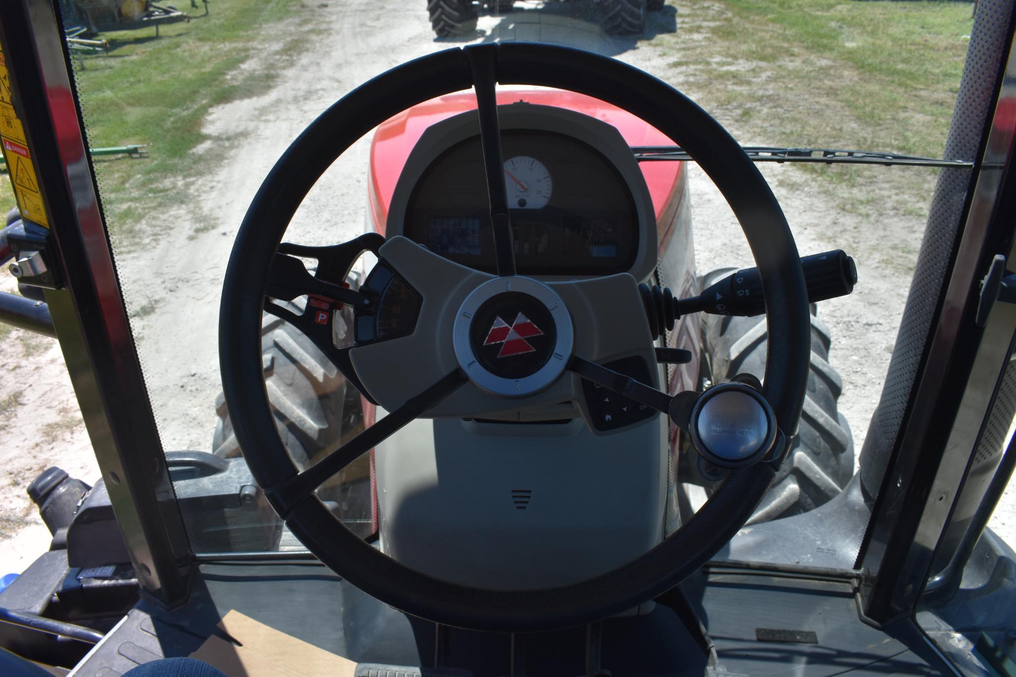 2012 Massey Ferguson 8660 MFWD tractor