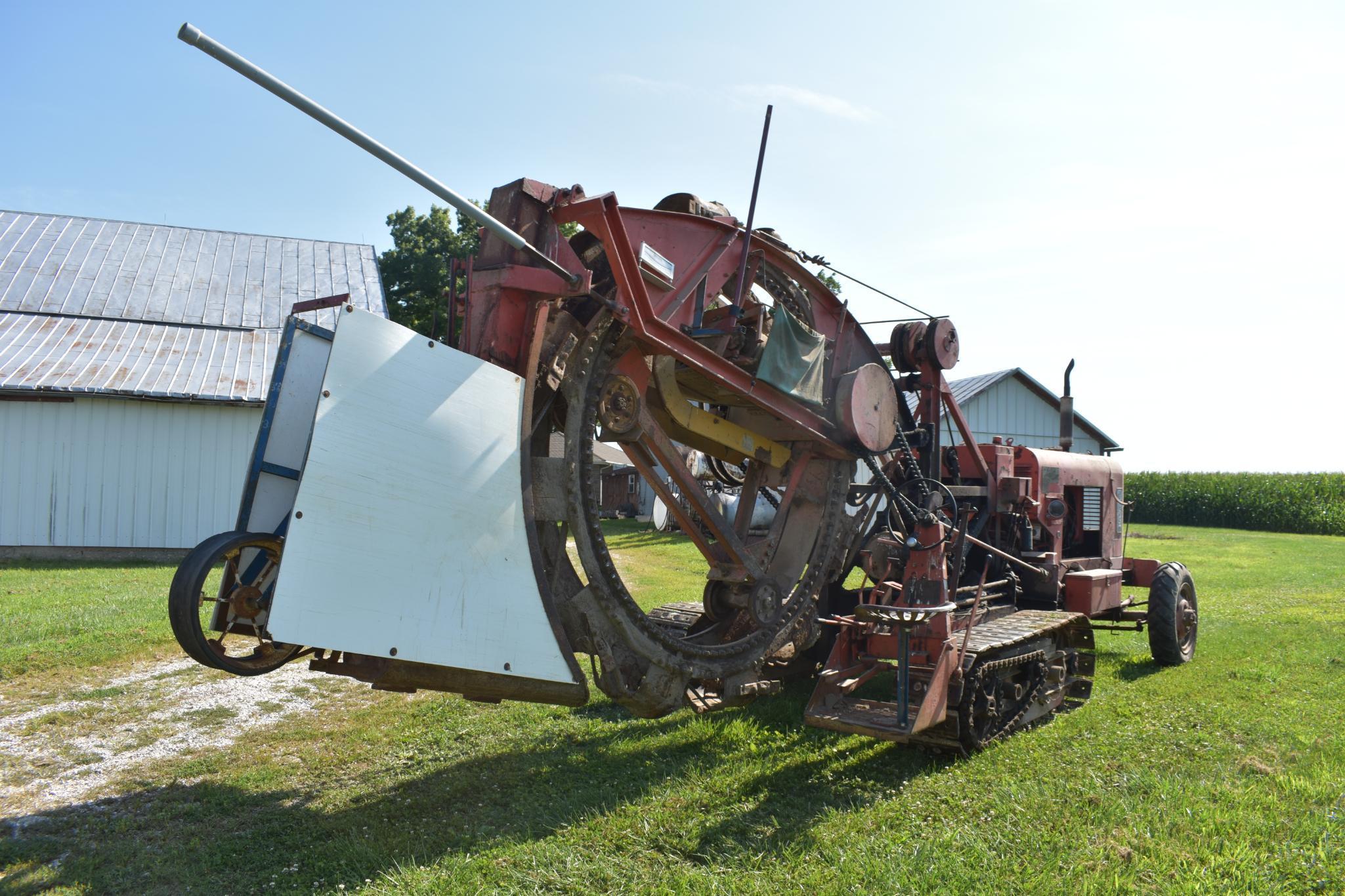 Buckeye GarWood 302A self-propelled tiling machine