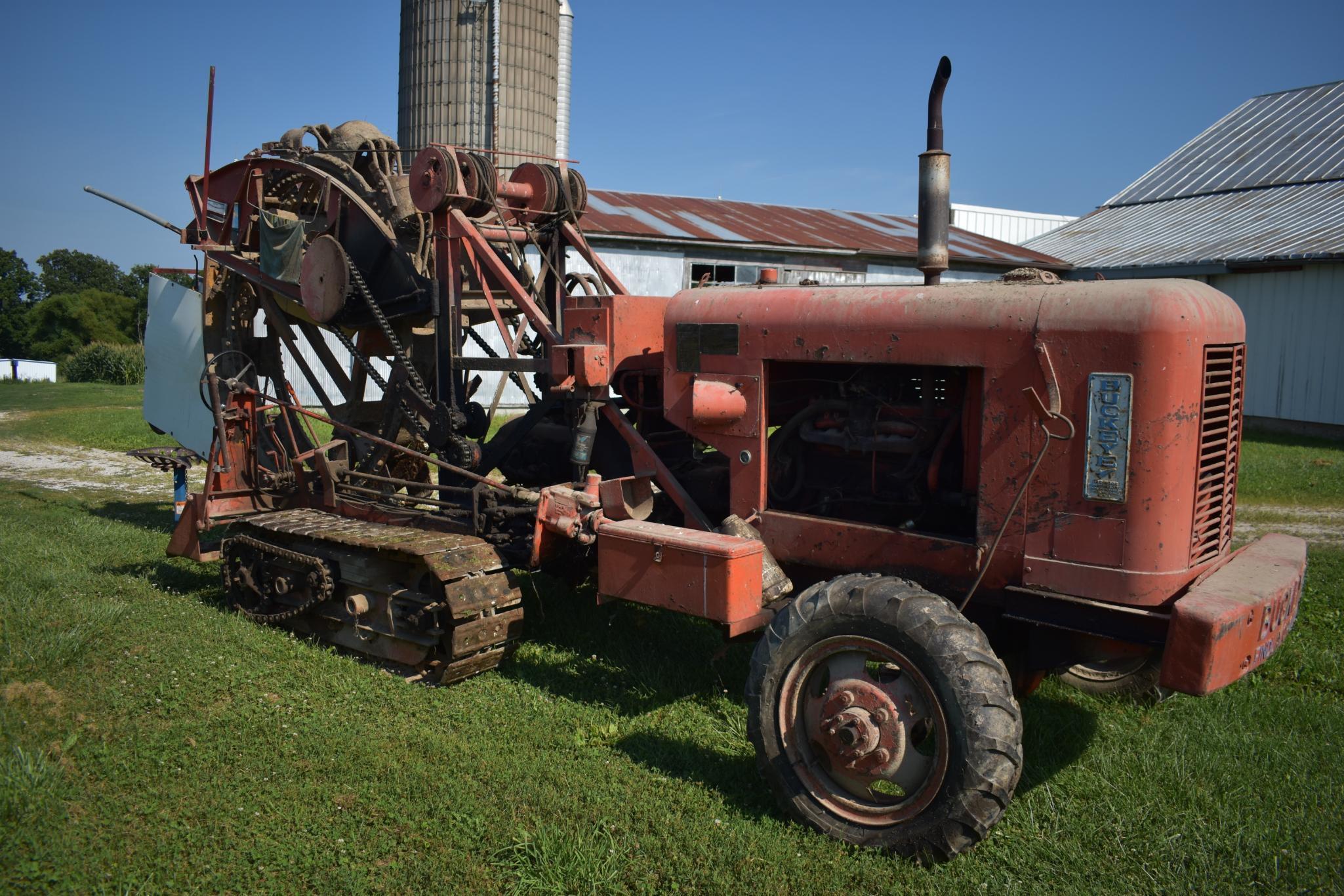 Buckeye GarWood 302A self-propelled tiling machine