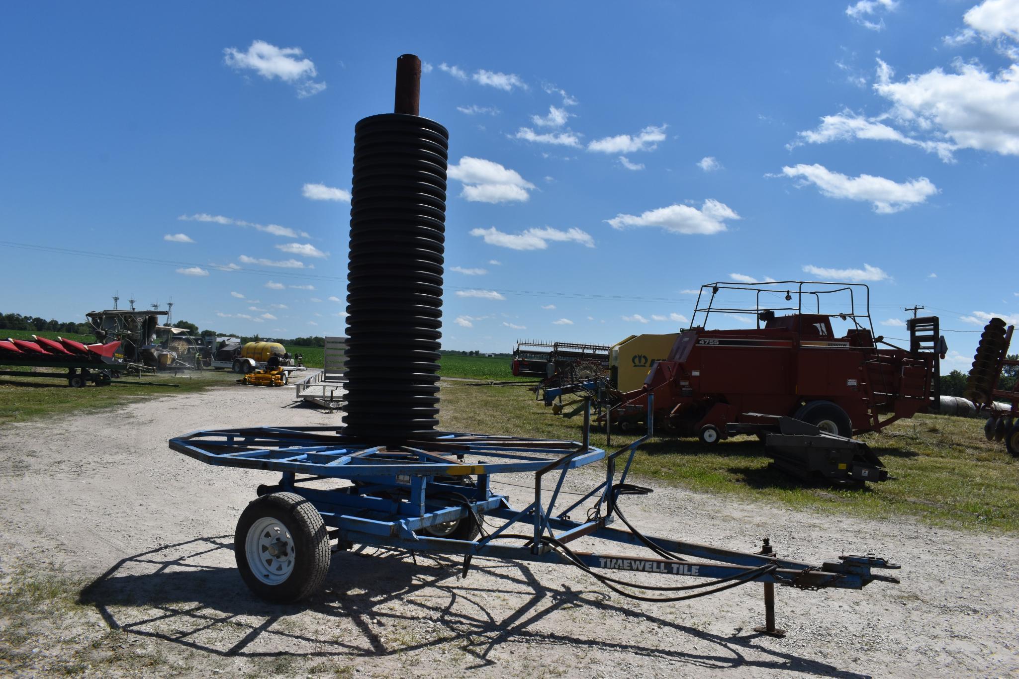 2000 Agri-Drain tile cart