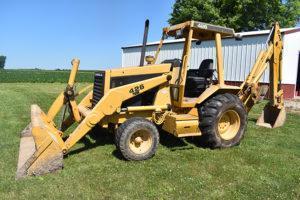 1986 Cat 426 2WD backhoe