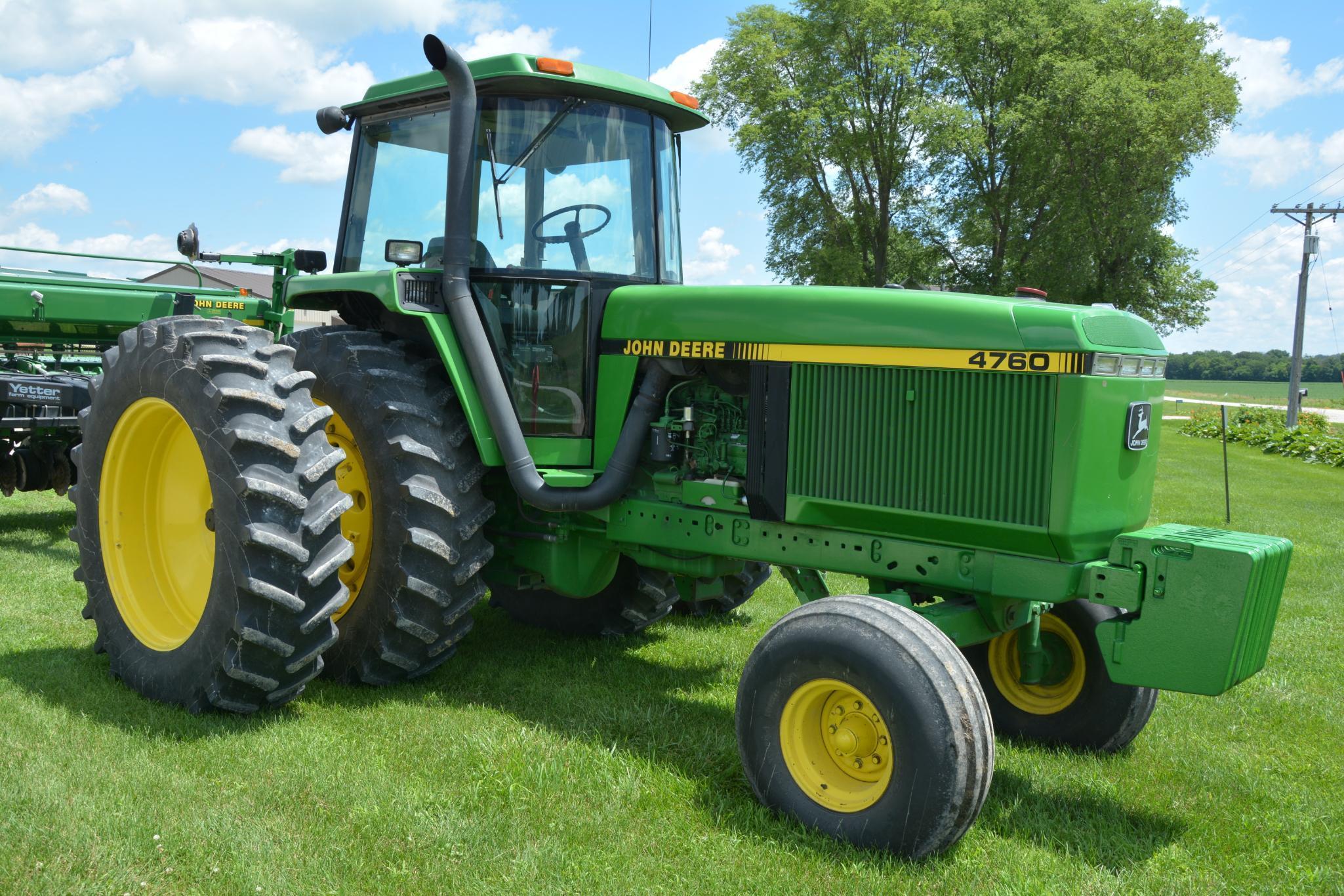 1992 John Deere 4760 2wd tractor