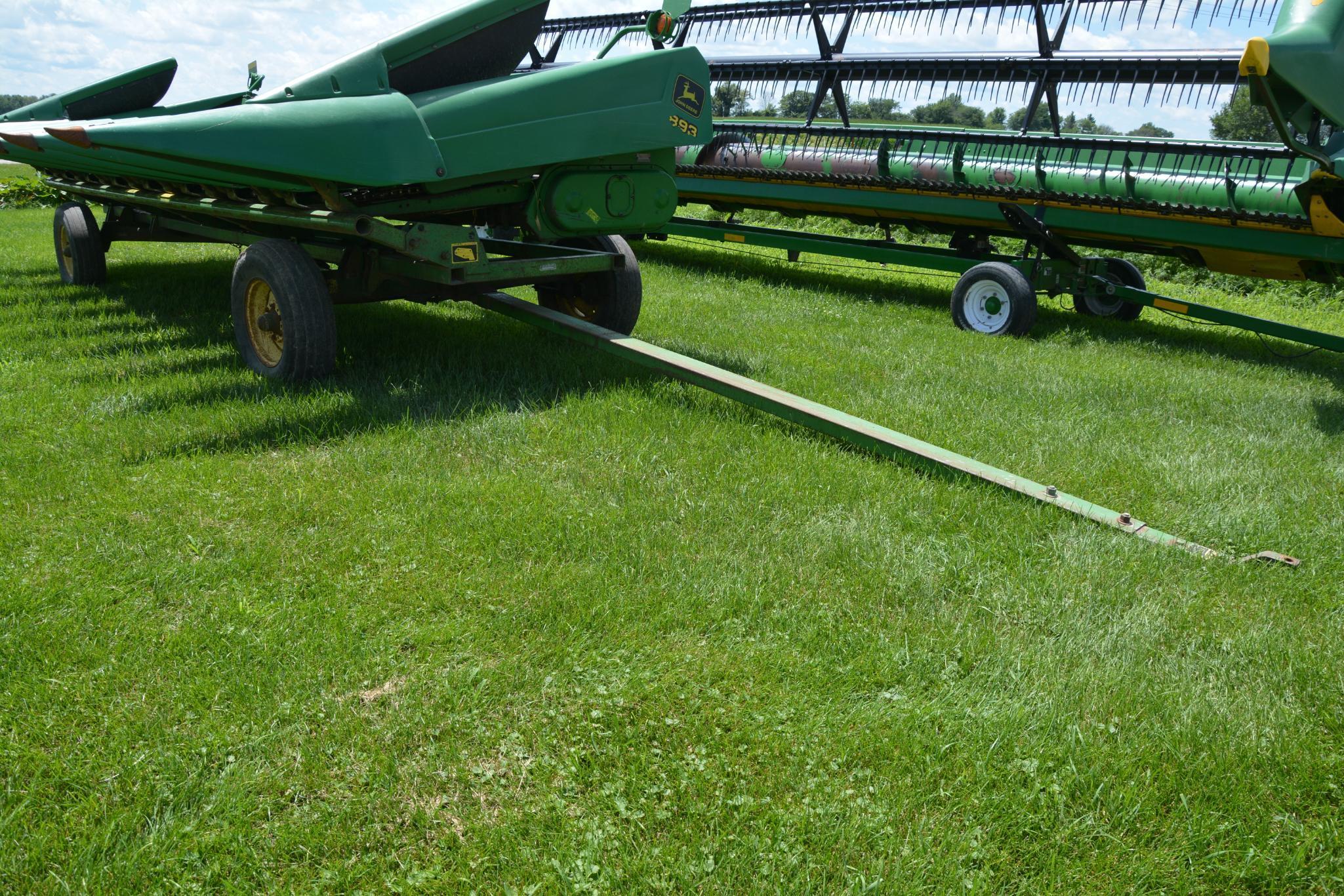 John Deere 25 head trailer