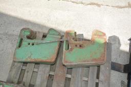 (10) John Deere suitcase weights