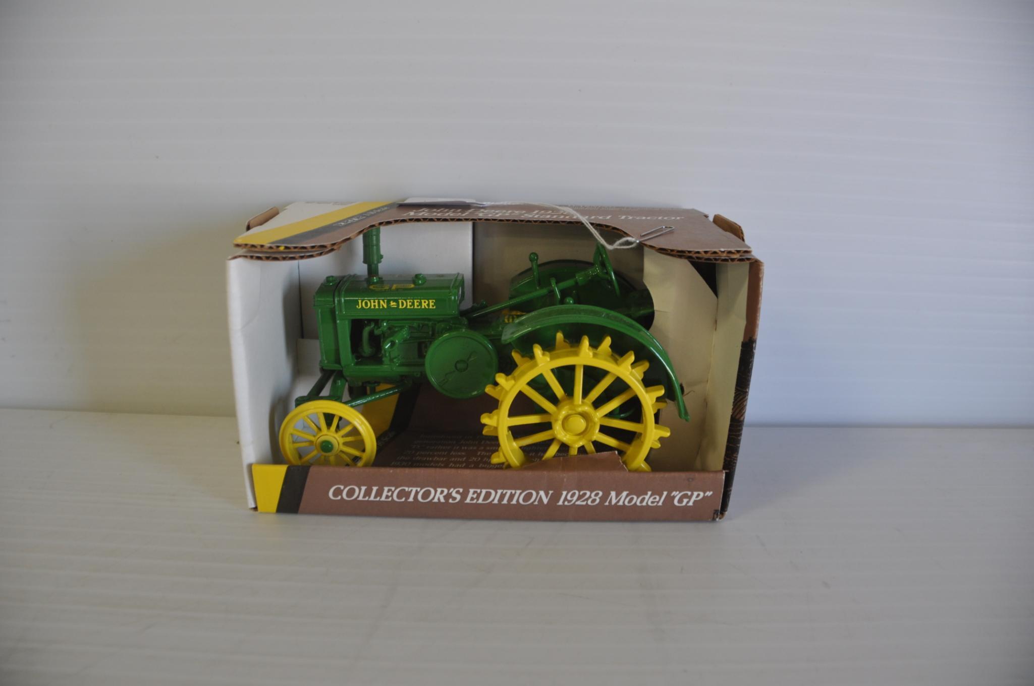 Ertl 1/16 Scale John Deere 1928 GP Standard Toy Tractor, Collector Edition