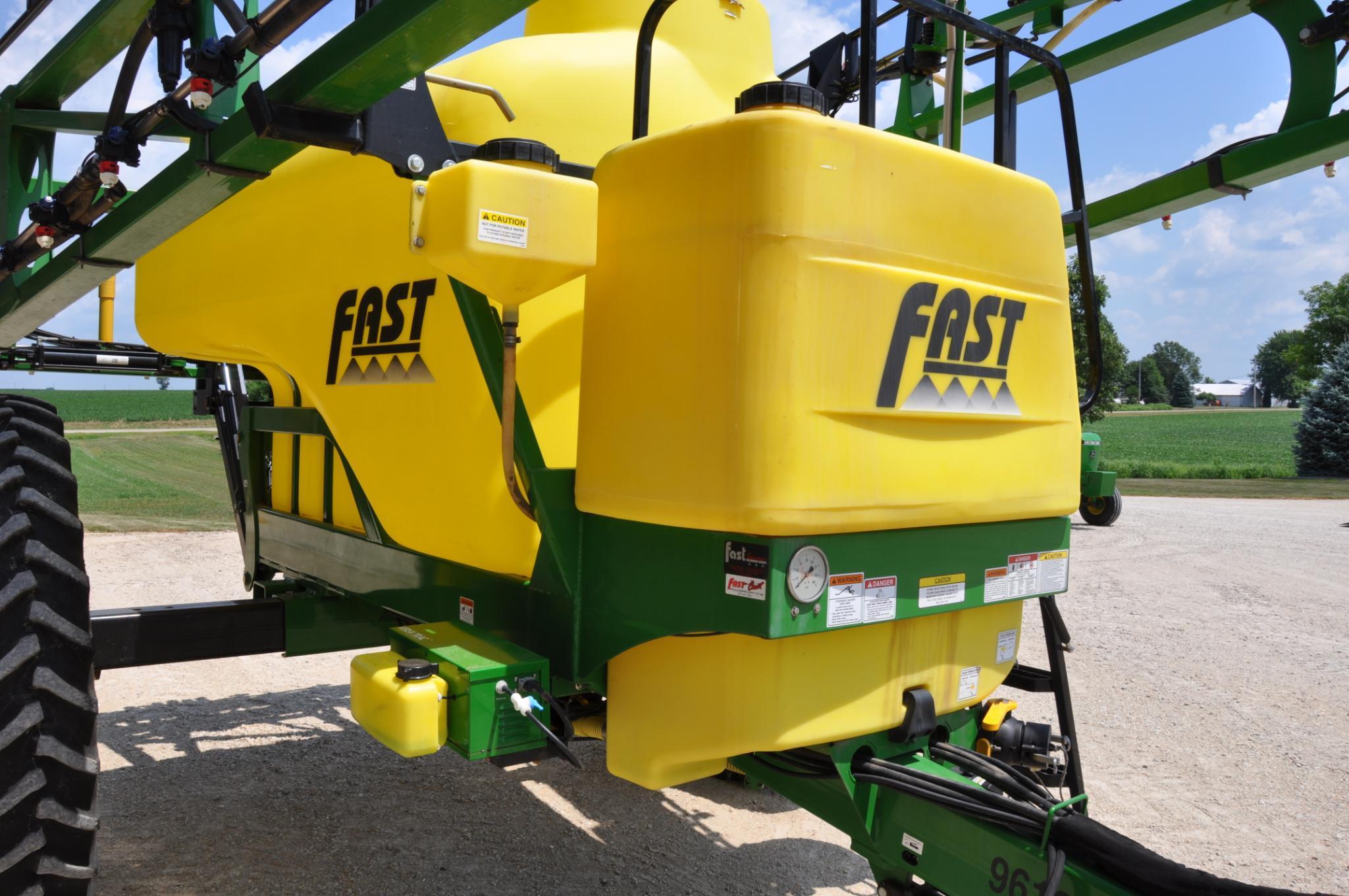 2012 Fast 9613 80' pull-type sprayer