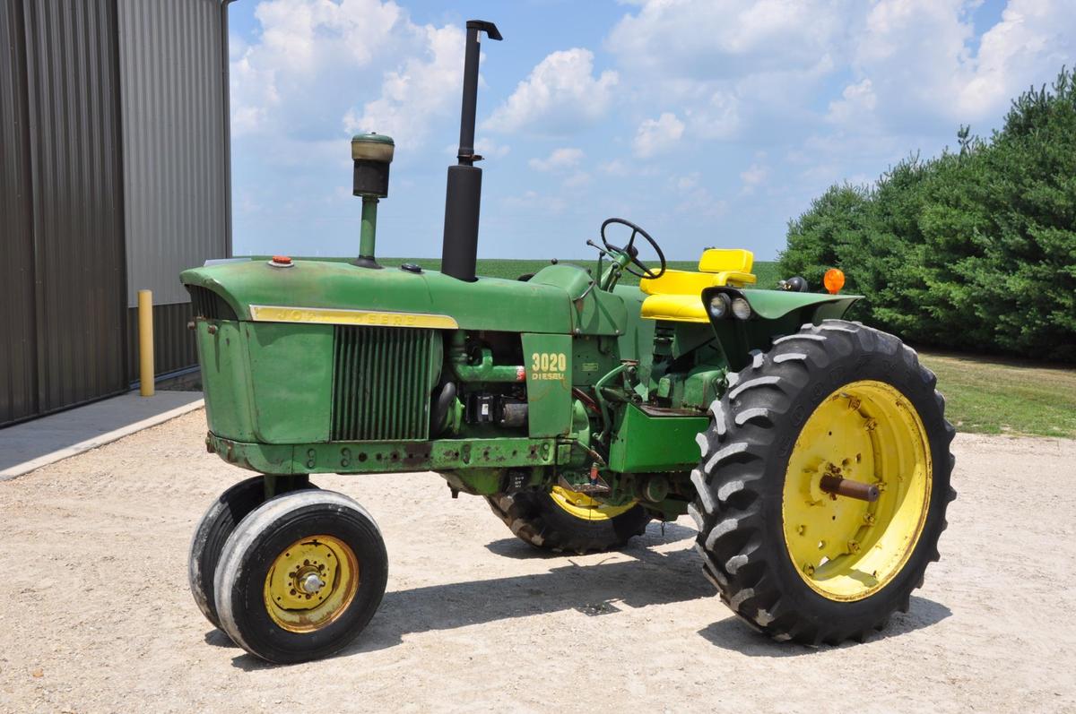 1967 JD 3020 2wd tractor