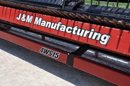 J&M 4WS15 42' all-wheel-steer head trailer