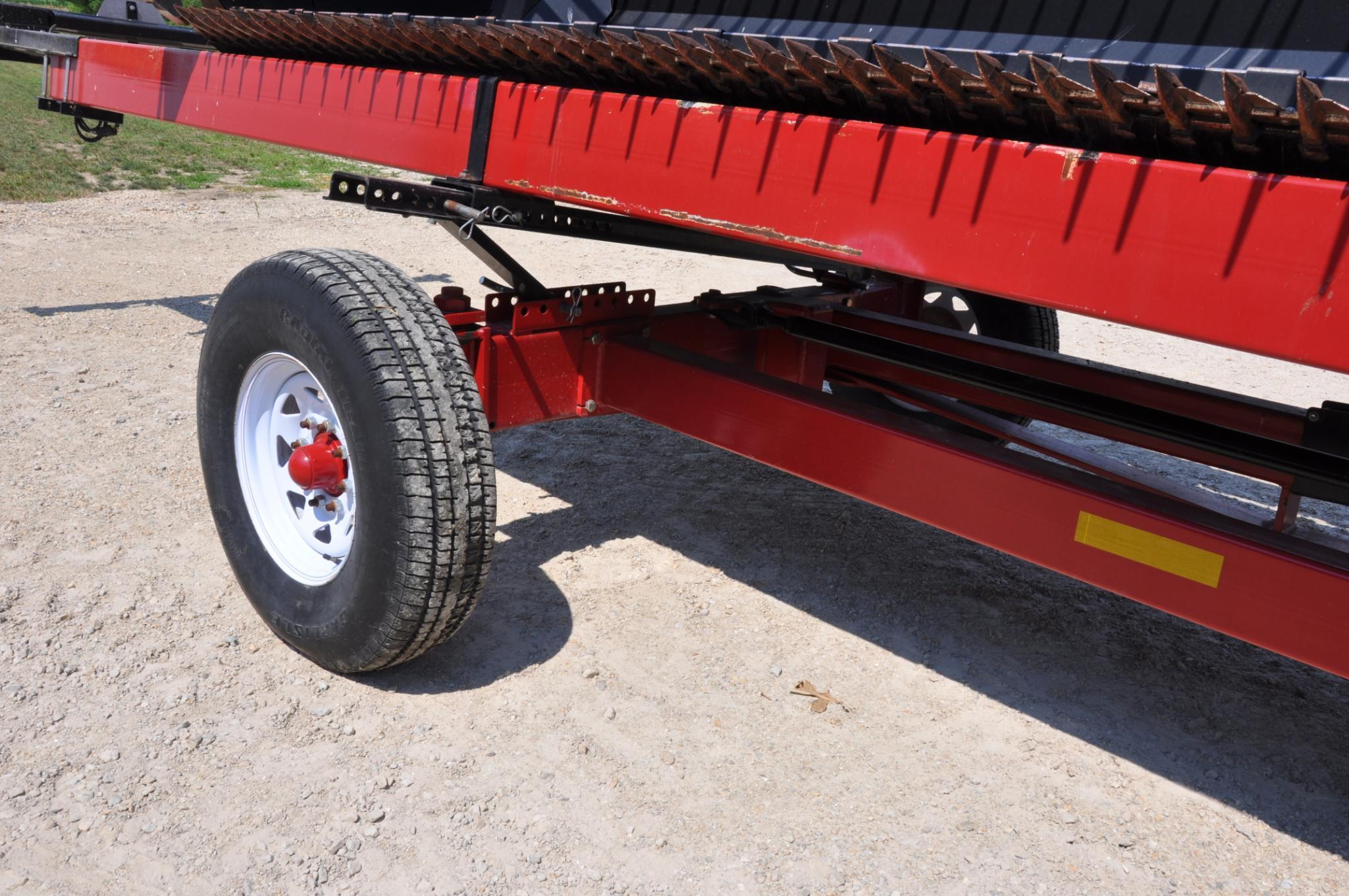 J&M 4WS15 42' all-wheel-steer head trailer