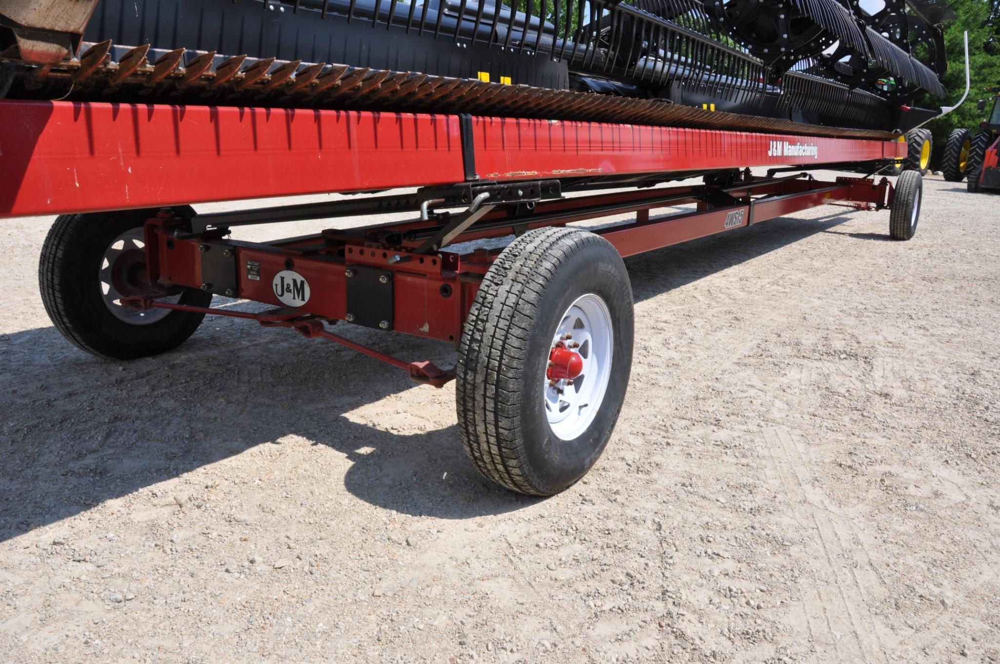 J&M 4WS15 42' all-wheel-steer head trailer