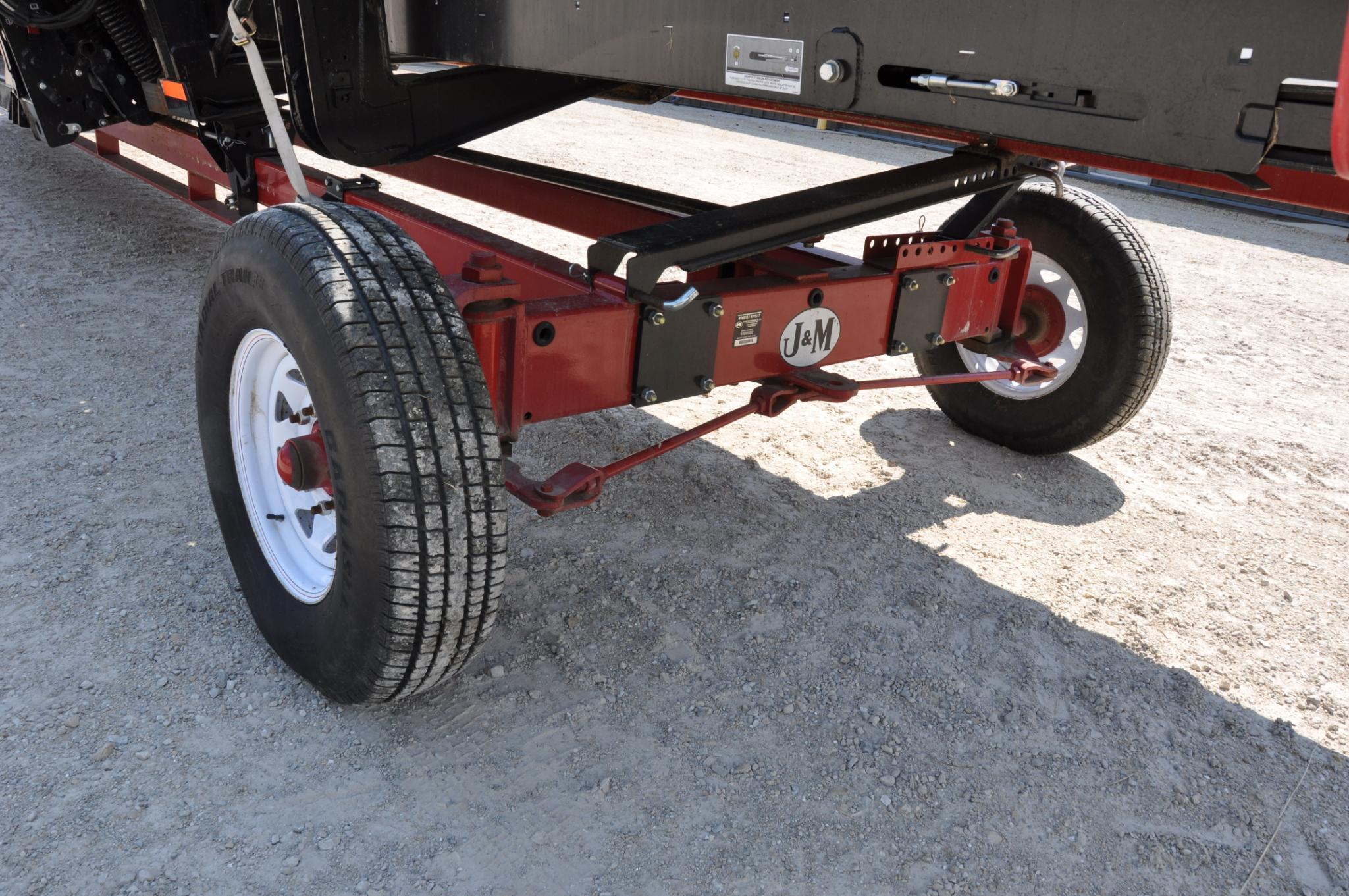 J&M 4WS15 42' all-wheel-steer head trailer