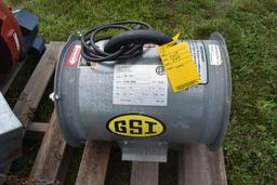 GSI 3/4 HP bin fan, single phase, 110V