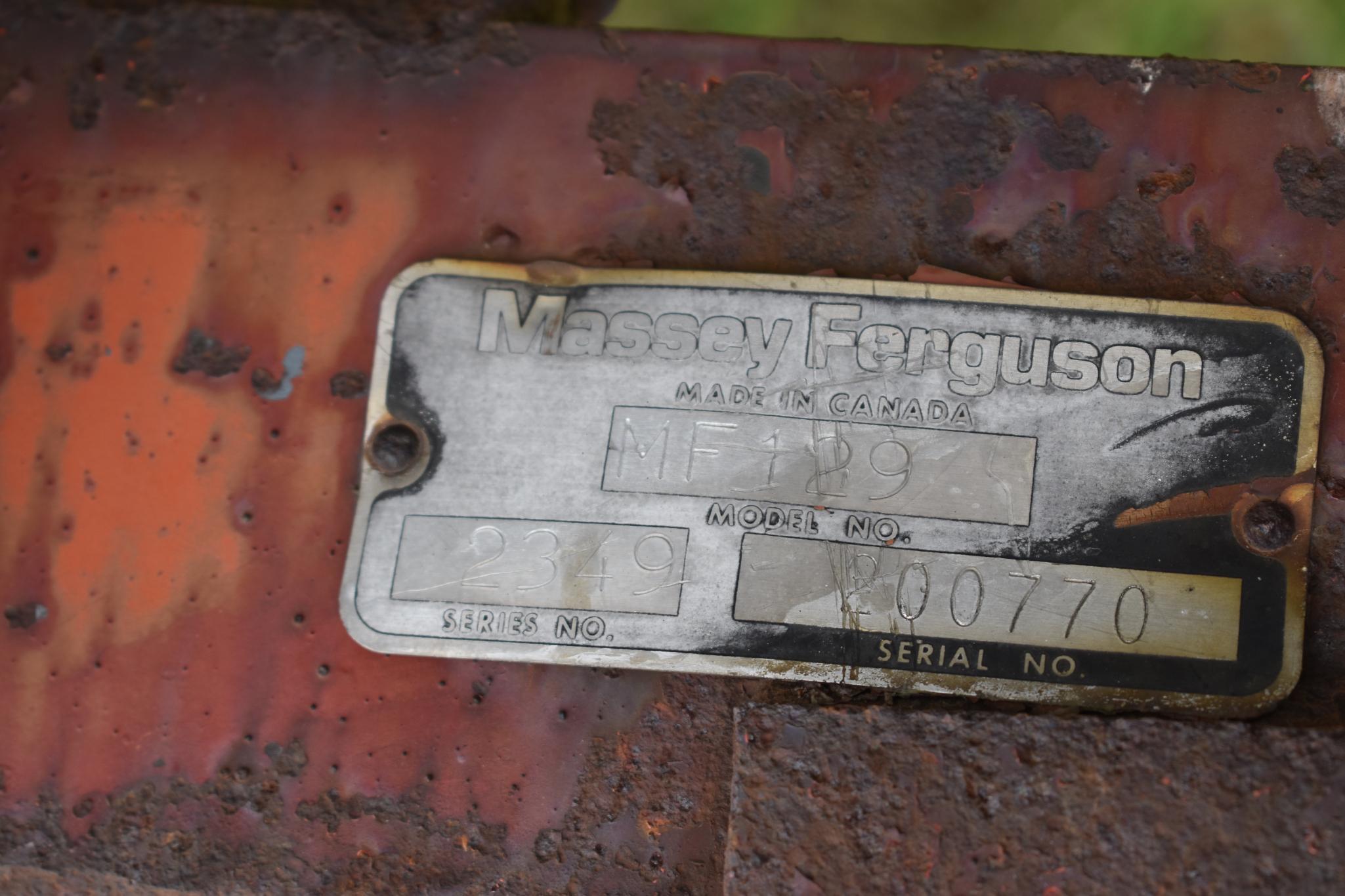 Massey Ferguson 3-pt. 10' chisel