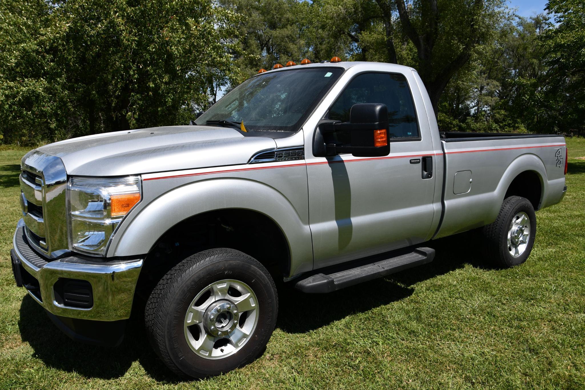 2016 Ford F350 4wd pickup