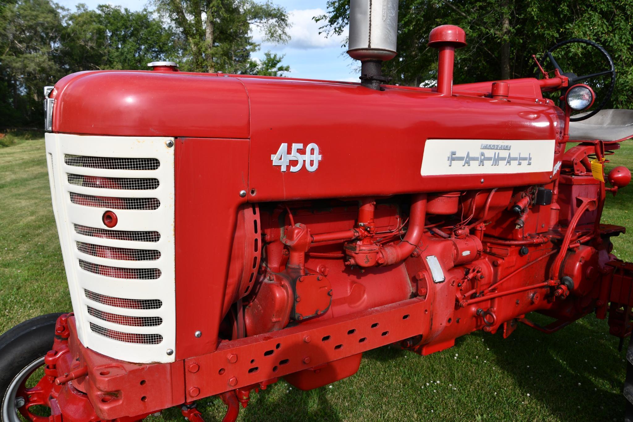 1957 Farmall 450 2wd tractor