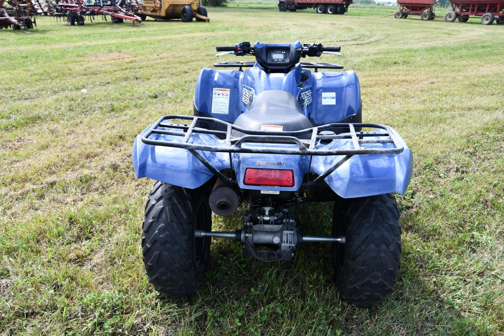 2011 Kawasaki 650 Brute Force 4wd ATV