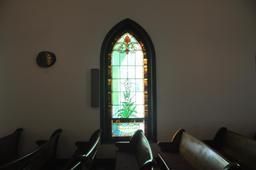 106" x 42" Religious Stained glass window
