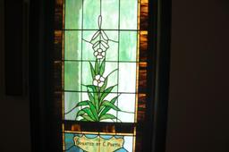 106" x 42" Religious Stained glass window