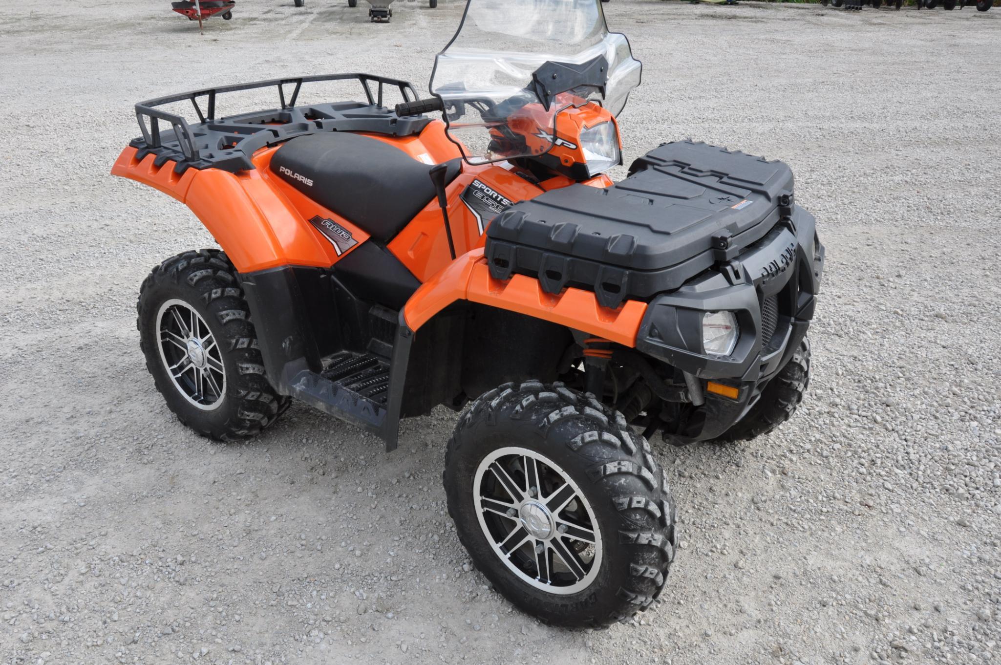 2011 Polaris Sportsman 850 XP EFI 4wd ATV