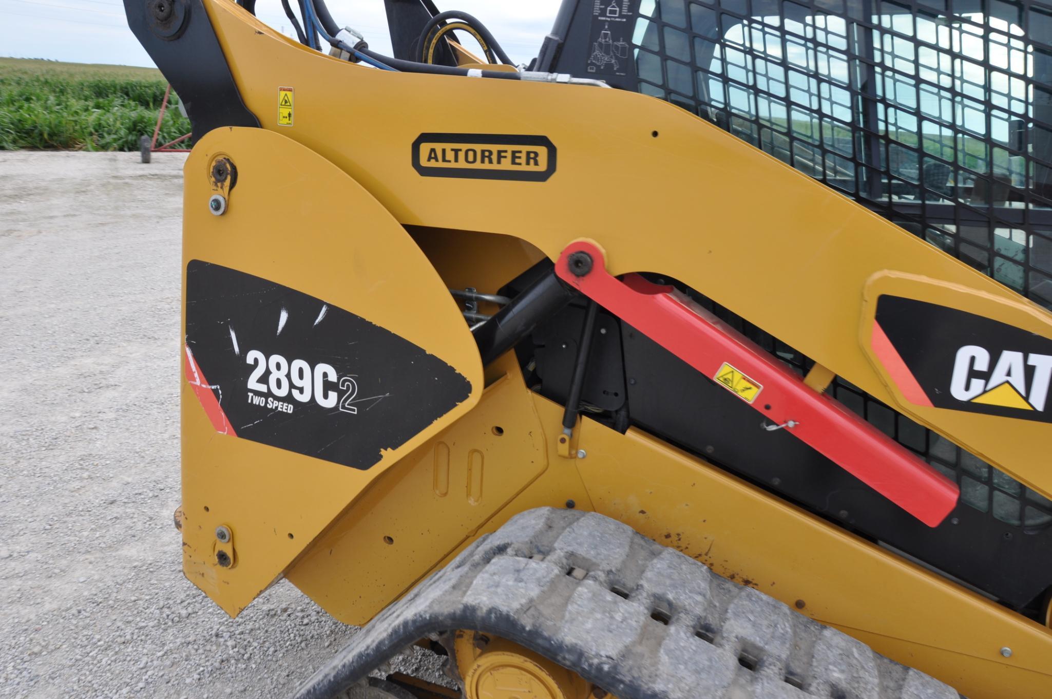 Cat 289C-2 compact track loader