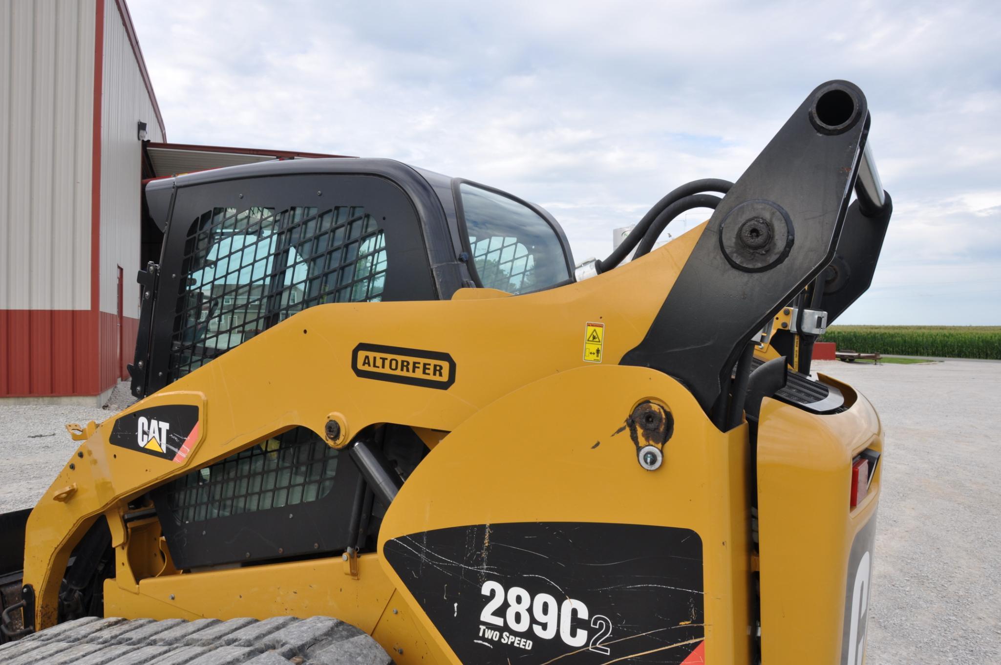 Cat 289C-2 compact track loader