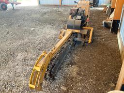 Vermeer V-1350 walk-behind trencher