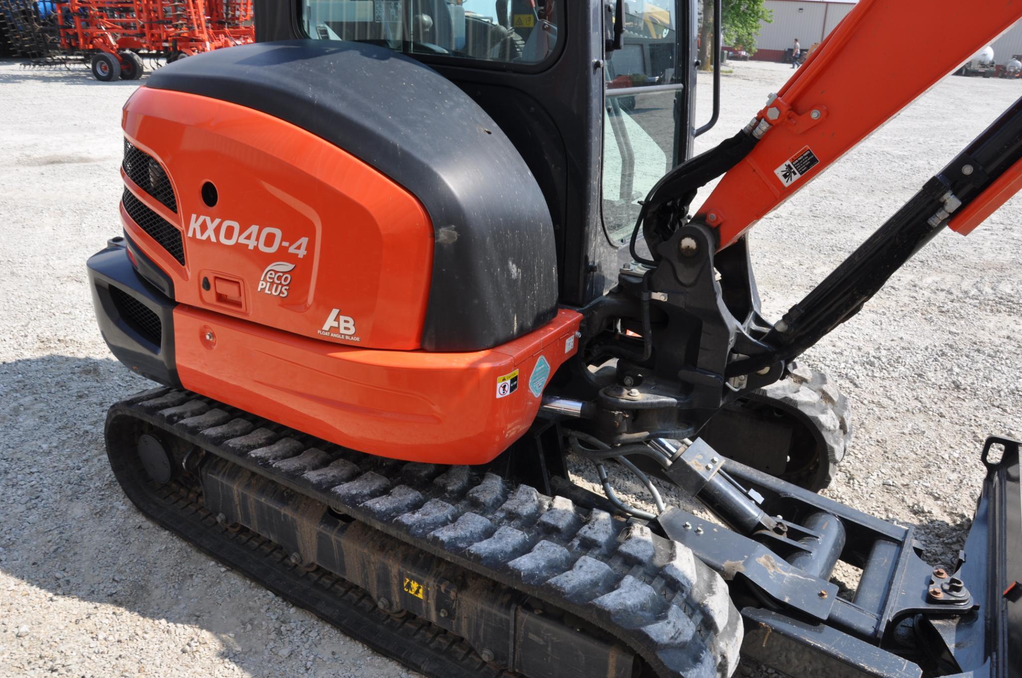 Kubota KX040-4 mini excavator