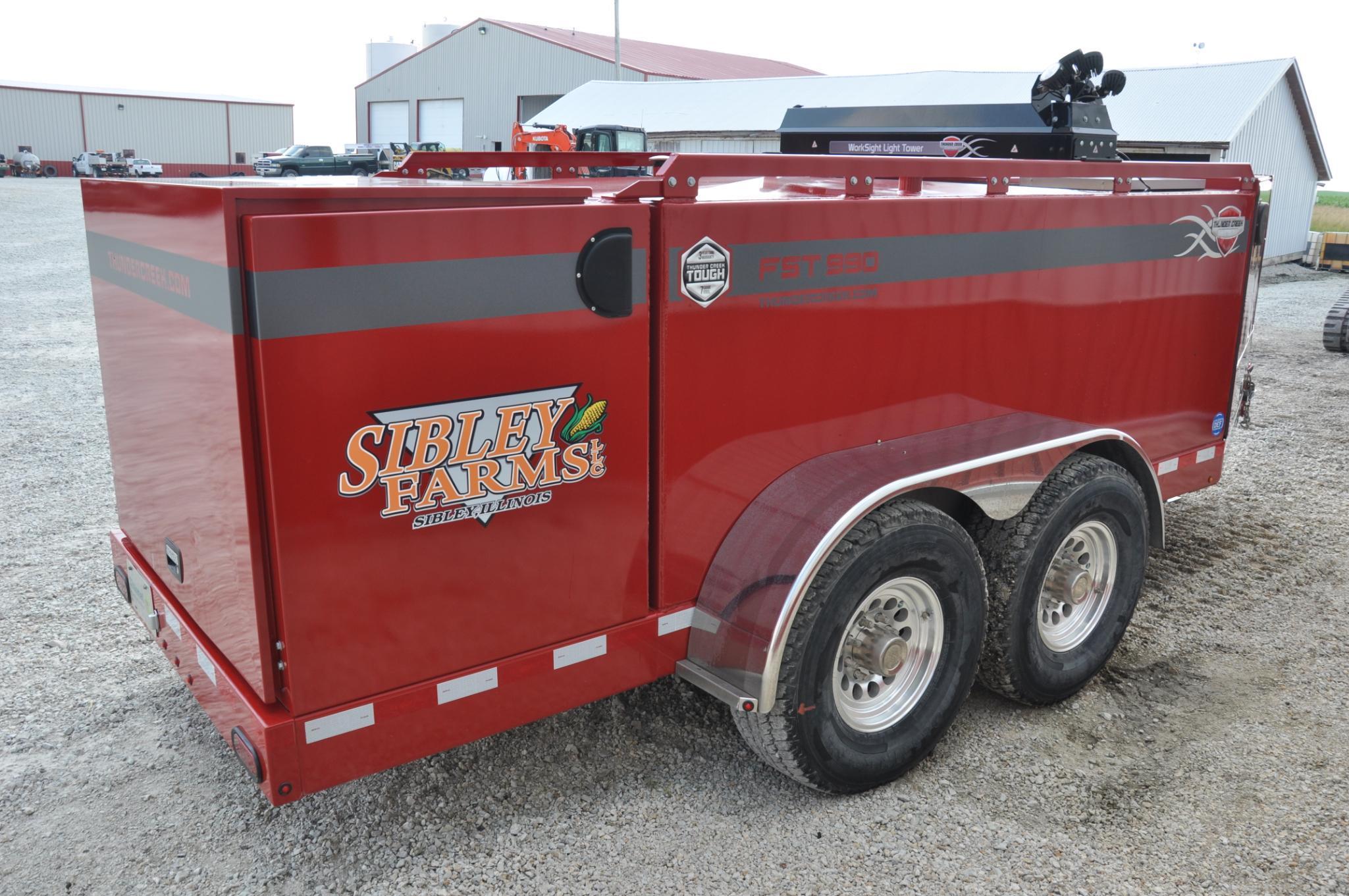 2017 ThunderCreek FST990 fuel & service trailer