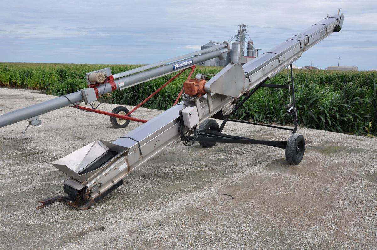 Layco stainless 30' belt conveyor