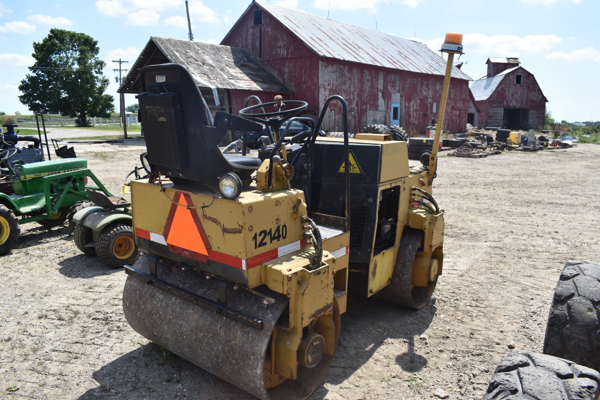 Bomag BW120AD-2 vibratory double drum roller compactor