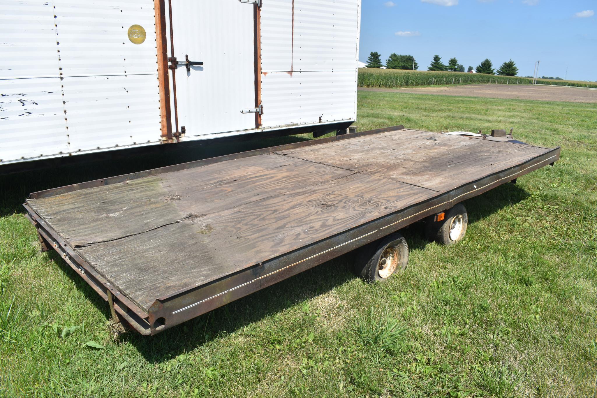 Sno-Bird 7'x16' flatbed trailer