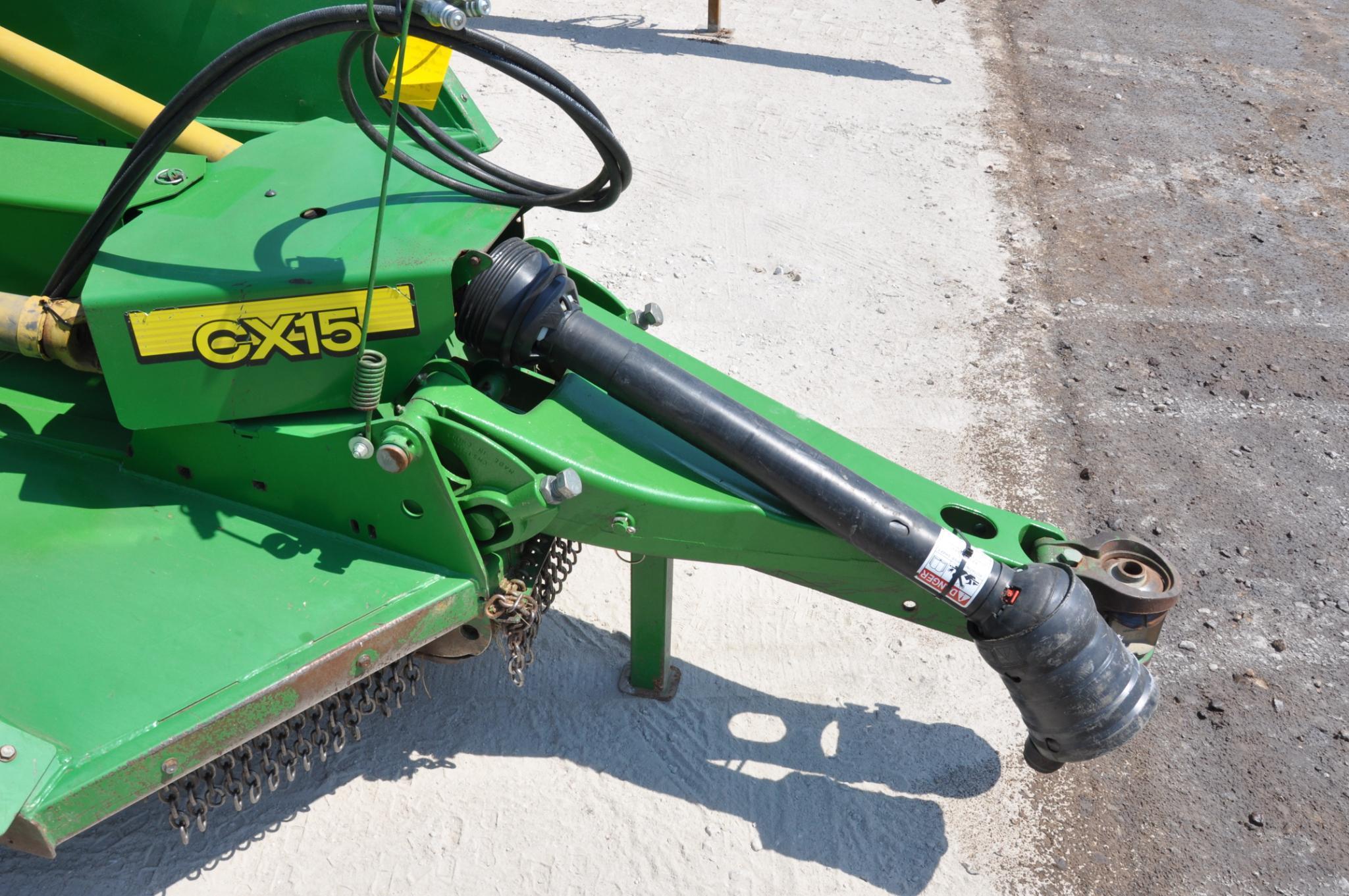 2014 John Deere CX15 15' batwing mower