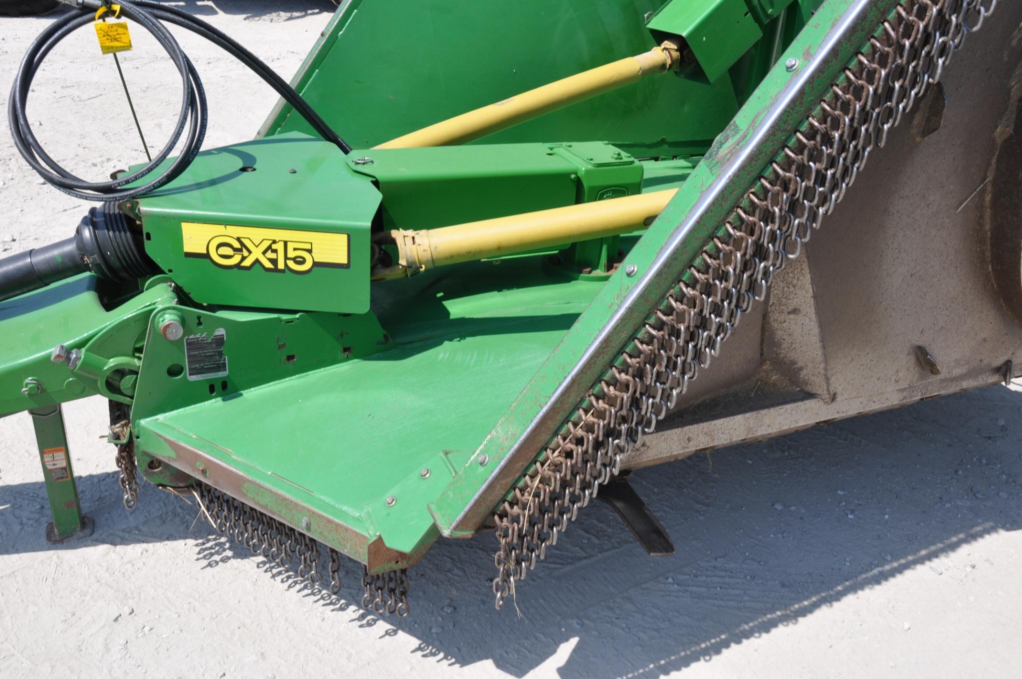 2014 John Deere CX15 15' batwing mower